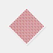 Serviette En Papier Valentine Hearts Paper Napkins (Coin)