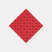 Serviette En Papier Valentine Hearts Paper Napkins (Coin)