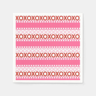 Serviette En Papier Valentine mignon