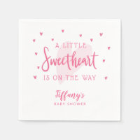 Valentine Thème Baby shower fille