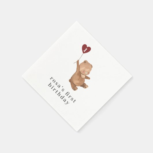 Serviette En Papier Valentines (Coin)