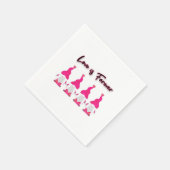 Serviette En Papier valentines gnomes (Coin)