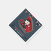 Serviette En Papier Vampire mignon dans Coffin Halloween Fournitures d (Coin)