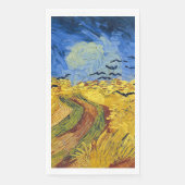Serviette En Papier Van Gogh Champs de blé Impressionniste Peinture (Devant)