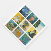 Serviette En Papier Van Gogh Expo (Coin)