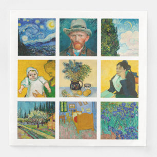 Serviette En Papier Van Gogh Expo