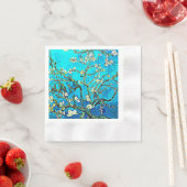 Serviette En Papier Van Gogh - Fleurs d'amandes (En situation)
