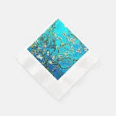 Serviette En Papier Van Gogh - Fleurs d'amandes (Coin)