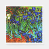 Serviette En Papier Van Gogh - Irises, (Devant)