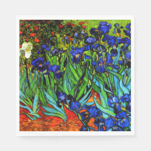 Serviette En Papier Van Gogh - Irises,