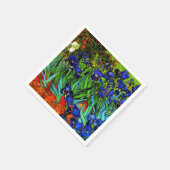 Serviette En Papier Van Gogh - Irises, (Coin)