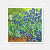 Serviette En Papier Van Gogh Irises (Devant)