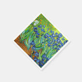 Serviette En Papier Van Gogh Irises (Coin)