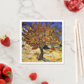 Serviette En Papier Van Gogh - Mulberry Tree, fine art (En situation)