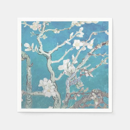 Serviette En Papier Van Gogh Painting Almond Blossom (Devant)