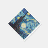 Serviette En Papier Van Gogh Starry Classic Nuit Impressionnisme Art (Coin)