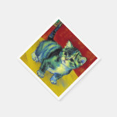 Serviette En Papier Van Gogh Tabby Cat (Coin)