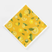 Serviette En Papier Variété de citron 7 (Coin)