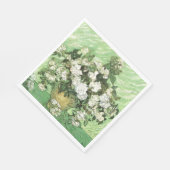 Serviette En Papier Vase avec Roses - Van Gogh (Coin)