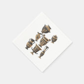 Serviette En Papier Vases grecques Poterie Céramique Porcelaine Hobby  (Coin)