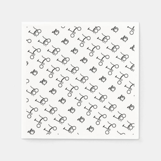 Serviette En Papier Vélo pliant Brompton (Devant)