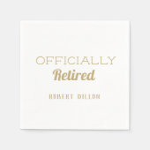 Serviette En Papier Vendeur populaire ! ! Serviettes de retraite (Devant)