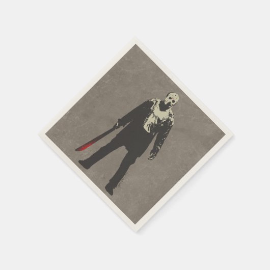 Serviette En Papier Vendredi 13 | Jason Voorhees Caractère Art (Coin)