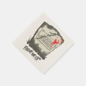 Serviette En Papier Vendredi 13 | Pierre de tête de Jason Voorhees (Coin)