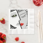 Serviette En Papier Venez ensemble (En situation)