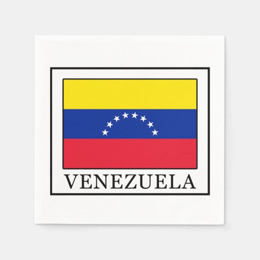 Serviette En Papier Venezuela (Devant)