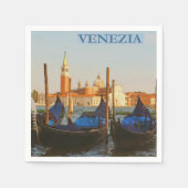 Serviette En Papier Venice Italie Papier Napkin (Devant)