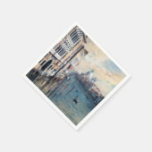 Serviette En Papier Venise Opale (Coin)