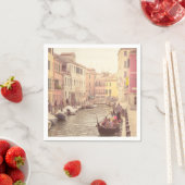 Serviette En Papier Venise vintage (En situation)