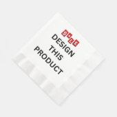 Serviette En Papier VENTE ! Papier couché à déjeuner serviettes -50 pa (Coin)