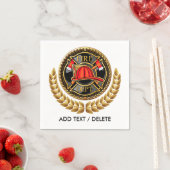 Serviette En Papier VENTE ! Service d'incendie Napkin (En situation)