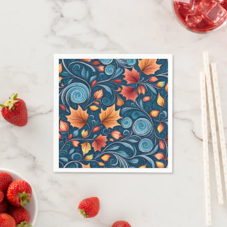 Serviette En Papier Vents d'automne