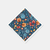 Serviette En Papier Vents d'automne (Coin)