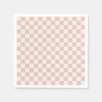 Vérifier Pale Beige À damiers Motif Checkboard