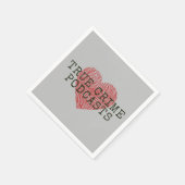 Serviette En Papier Véritable Revendication Podcast Lover Paper Party (Coin)