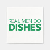 Serviette En Papier Véritables Hommes Do Plats (Devant)