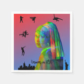 Serviette En Papier Vermeer dans NYC (Devant)