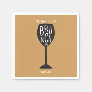 Serviette En Papier Verre à vin BRUNCH Nappe de n'importe quelle coule