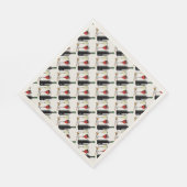 Serviette En Papier Verre à vin français Thème Papier de table (Coin)