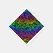 Serviette En Papier Verre de fierté (Coin)