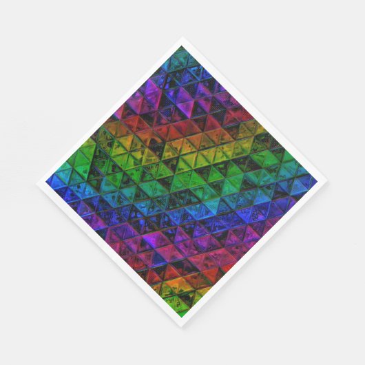 Serviette En Papier Verre de fierté (Coin)