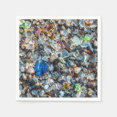 Serviette En Papier Verre marin étincelant (Devant)