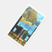 SERVIETTE EN PAPIER VERROUILLAGE DE BATEAU (Coin)