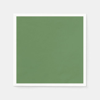 Serviette En Papier Vert botanique