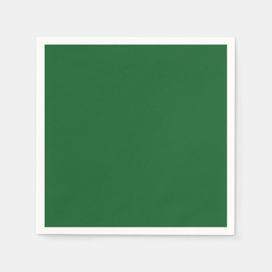 Serviette En Papier Vert classique (Devant)