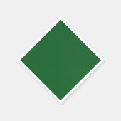 Serviette En Papier Vert classique (Coin)
